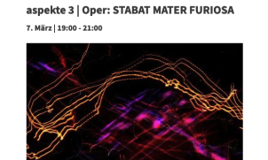 "Stabat Mater Furiosa", un opéra à Salzbourg