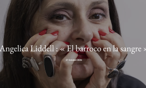 Conférence Angelica Liddell : « El barroco en la sangre »  