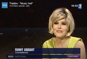 music-hall Fanny Ardant