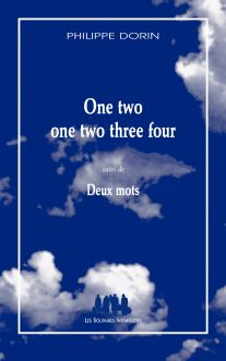Couverture du livre "One two one two three four (suivi de) Deux mots"